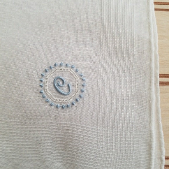 Vintage Monogramed Hankie - Picture 2 of 2